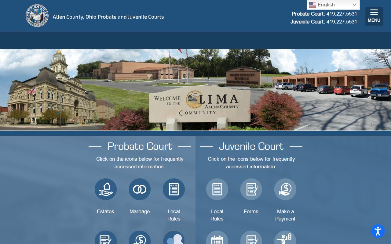 Allen County court docket Probate and Juvenile Court portal